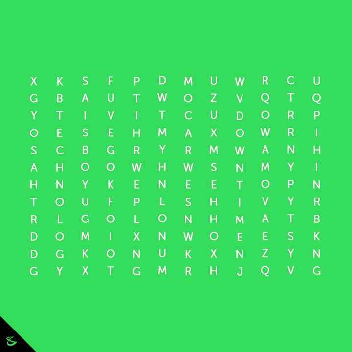 Facing a slow day at work? Here's a word search for you to solve!

#Business #Technology #Innovations