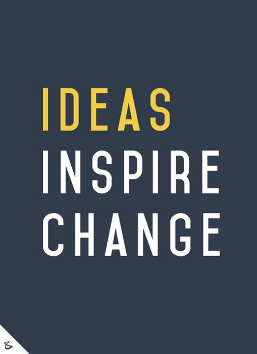 #Ideas inspire change!

#Business #Technology #Innovations