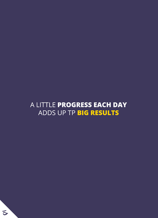 A little progress each day adds up to big results! 

#CompuBrain #Business #Technology #Innovations #Motivation