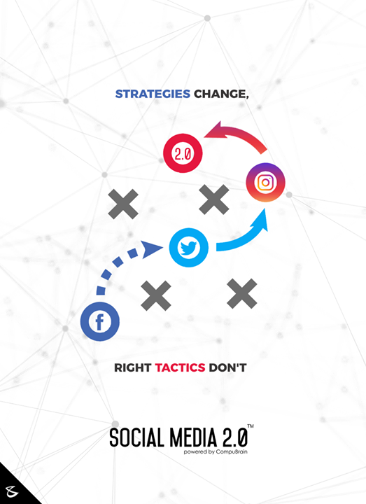Strategies Change, Right #Tactics Don't

#SearchEngineOptimization #SocialMedia2p0 #sm2p0 #contentstrategy #SocialMediaStrategy #DigitalStrategy #DigitalCampaigns #CompuBrain #Business #Technology #Innovations
