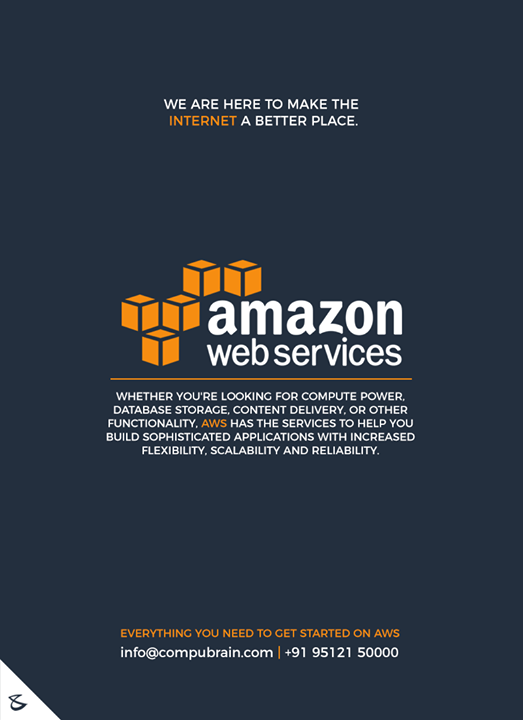 Everything you need to get started on AWS

#CompuBrain #Business #Technology #Innovations 
#DigitalMediaAgency #AWS #AmazonWebServices #Cloud #CloudHosting #Hosting