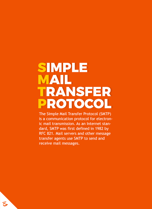 :: Simple Mail Transfer Protocol ::

#CompuBrain #Business #Technology #Innovations #DigitalMediaAgency #SMTP #Mail