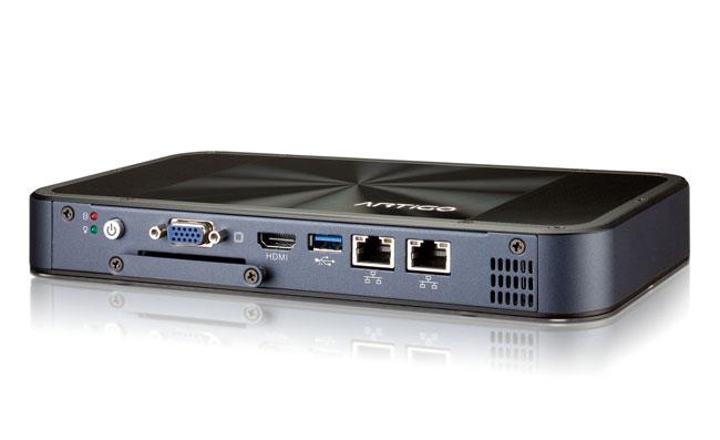 :: VIA ARTiGO A1200 Mini PC Unveiled ::
VIA has this week unveiled a new addition to their embedded mini PC range in the form of the ARTiGO A1200. The ARTiGO A1200 measures just 23.4 x 12.4 x 3.0cm in size and is equipped with a 1.0GHz VIA Eden X2 dual core processor, supported by up to 4GB of DDR3 1066 SODIMM RAM.

The ultra slim dustproof design uses the industrial buckled-blade thermal fin design to dissipate heat, and the passively cooled design means it also very quiet during operation. The mini PC supports HD video, MPEG-2, DivX, WM9, VC1, and H.264 formats together with hardware acceleration.
