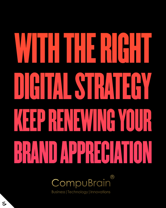 The Right Digital Strategy takes you a long way!

#CompuBrain #Business #Technology #Innovations #Explore #Marketing #SocialMedia #Digital
