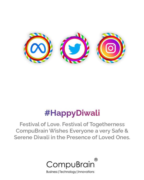 Festival of Love. Festival of Togetherness
CompuBrain Wishes Everyone a very Safe & Serene Diwali in the Presence of Loved Ones.

#HappyDiwali #Diwali #IndianFestival #Festival #business #technology #innovations #india #CompuBrain
