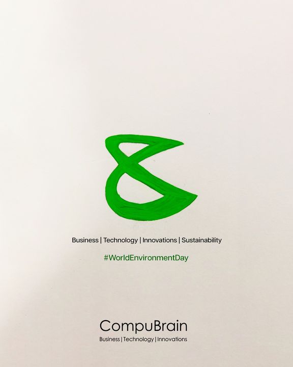 Intertwining technological innovation & sustainability.

#compubrain #business #technology #innovations #sustainability #environmentday