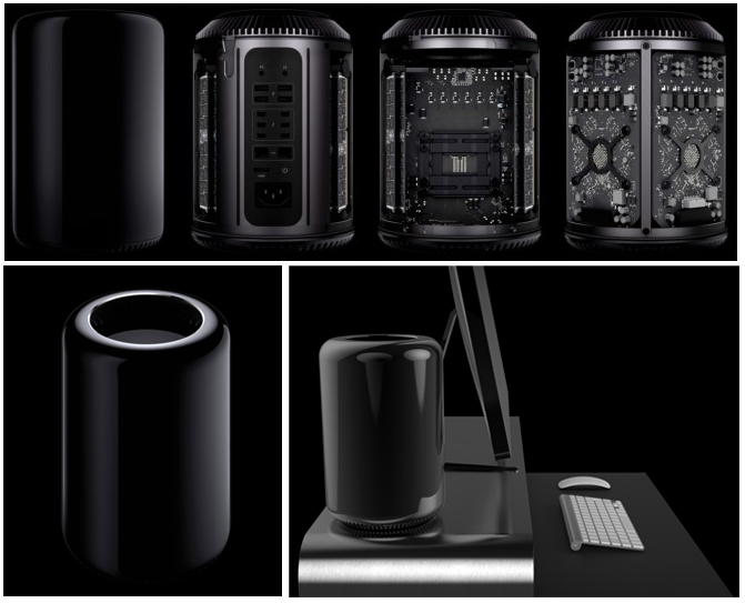 ... New Apple's Mac Pro ...

Apple's Mac Pro, the high-end show horse of the company's desktop line, goes on sale Thursday. At more than $3,000, the sleek machine is more computer than most people need or can afford.

