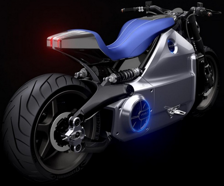 ... Voxan’s electric motorcycle hits 60 in 3.4 seconds ...

HANG ON TIGHT! VOXAN’S WATTMAN ELECTRIC MOTORCYCLE HITS 60 IN 3.4 SECONDS.

Most electric motorcycle makers like Brammo, Zero and Mission Motors compensate by using lightweight materials and cutting fat wherever they can. Still, the bikes typically end up tipping the scales at 500 pounds or more, usually about 100 pounds more than their gas-powered brethren in the same power class. But French electric motorcycle maker Voxann is taking a different tack with their WATTMAN electric bike, introduced in December at the Paris Motorcycle Show.