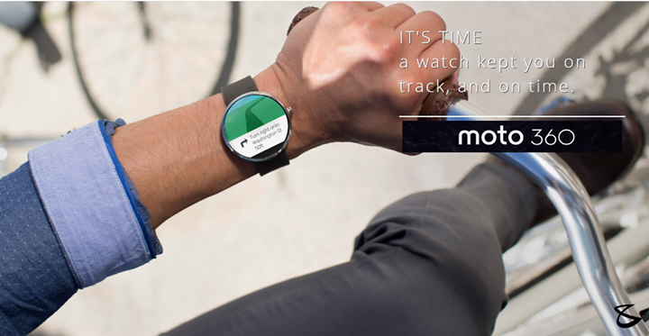 The Moto 360 Android Wear Watch Is Ready For Its Closeup!