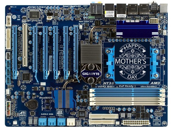 Here's wishing all the #beautiful #Mothers a very #HappyMothersDay!

#Technology #MotherBoard
