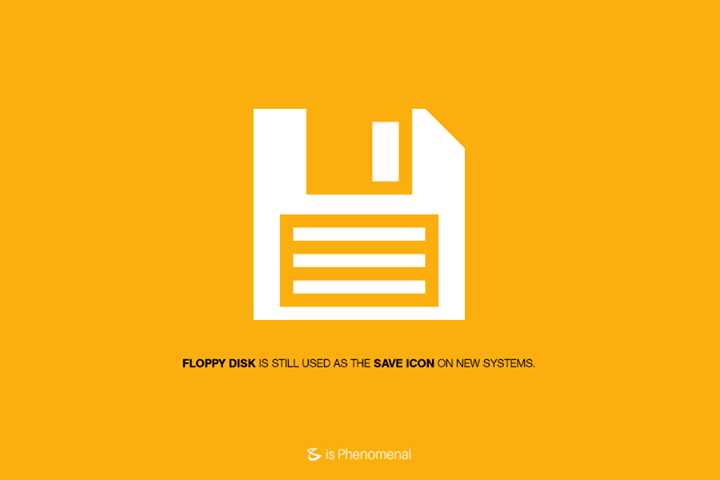 The obsolete floppy disk is still used as the Save icon on new systems. Should the floppy stay or go?

#Business #Technology #Innovations