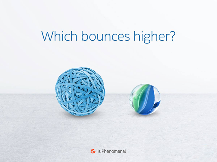 Rubber ball or glass ball? Take your pick.

#Business #Technology #Innovations