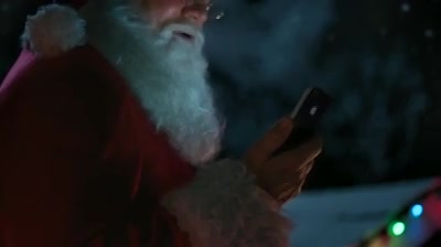 ::Santa Claus Uses Siri to Check His Naughty or Nice List::
Santa Claus is coming to town, and he’s sporting a new iPhone 4S with Siri. Apple’s newest ad for the iPhone 4S features none other than the man himself, using Siri to get directions to his sleigh’s next destination, check the weather where he’s headed, and access his naughty or nice list while he’s on-the-go.

An iPhone seems like a good way to keep track of your 3.7 billion appointments, no?