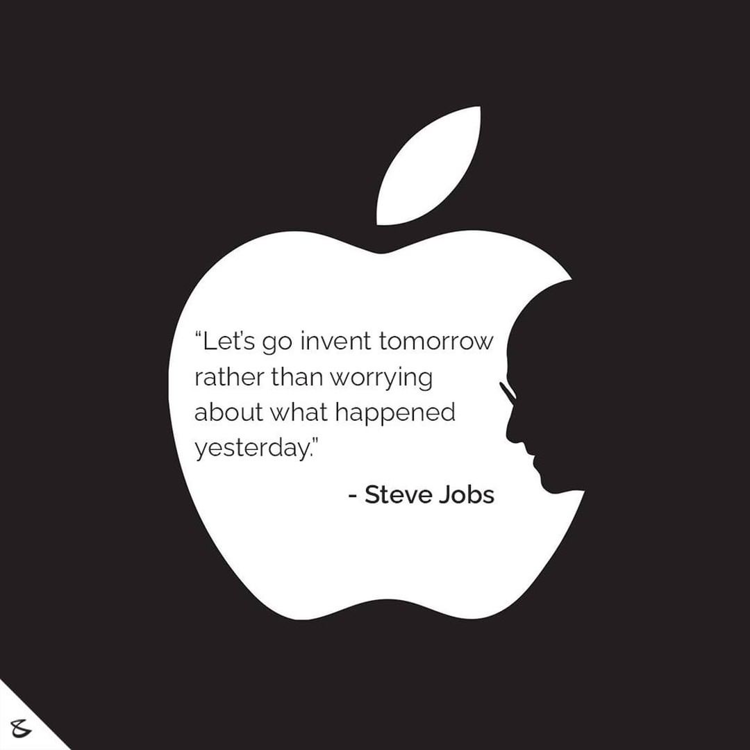 Let’s go invent tomorrow rather than worrying about what happened yesterday.
- Steve Jobs

#SteveJobs #Apple #CompuBrain #Business #Technology #Innovation