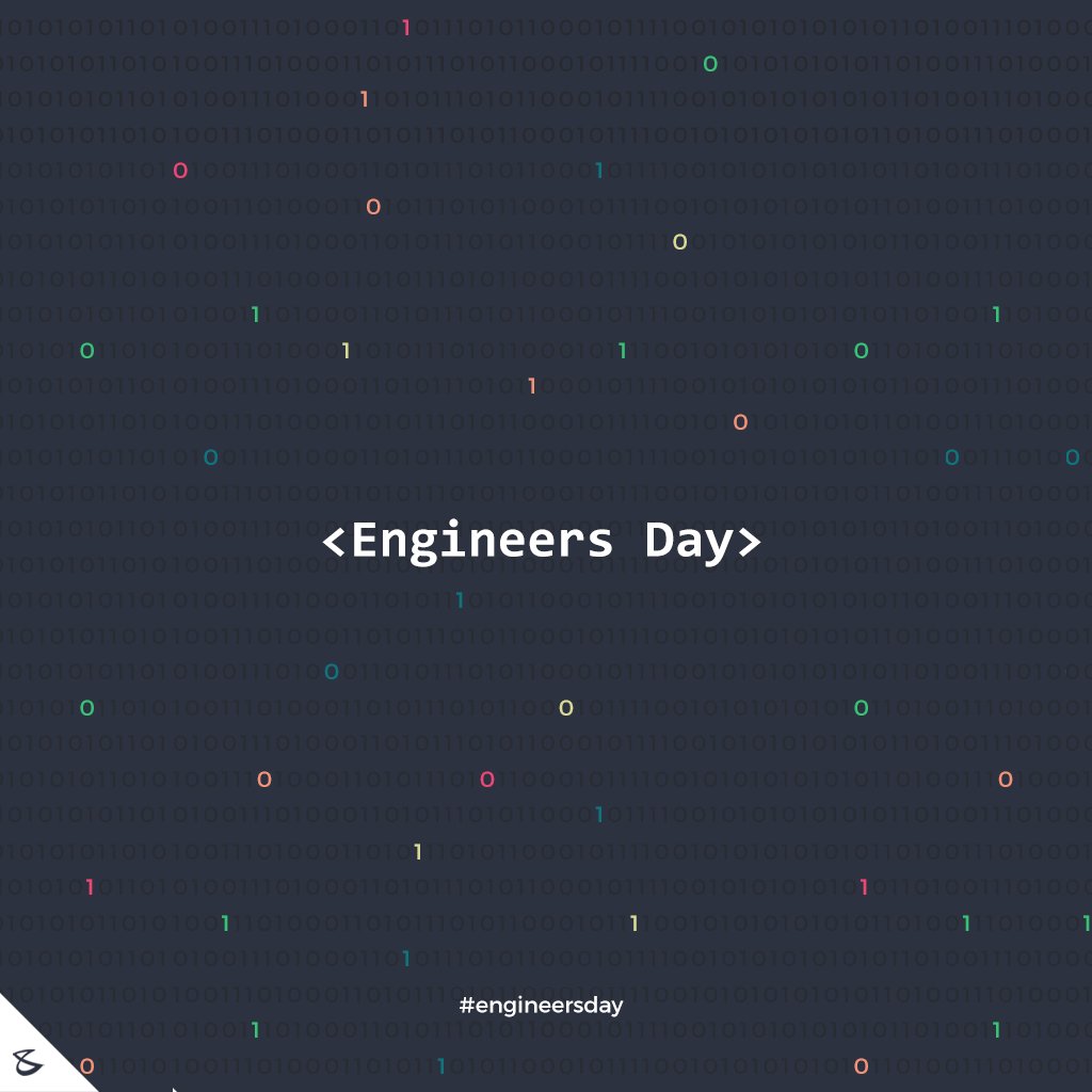 :: Happy Engineers Day ::

#Business #Technology #Innovations #CompuBrain #EngineersDay #EngineersDay2018 https://t.co/3pUPkvd7uT