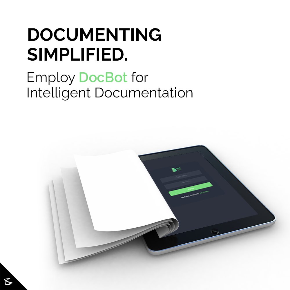 Heard of Intelligent Documentation?
Introducing DocBot that automates, simplifies and eases the process of making tedious documents.
to know more, visit https://t.co/dBmHBghxnd

Log in: scott
Password: tiger

#ProductsofCB #Docbot #CompuBrain #Business #Technology #Innovation https://t.co/ys3yCOfb4y