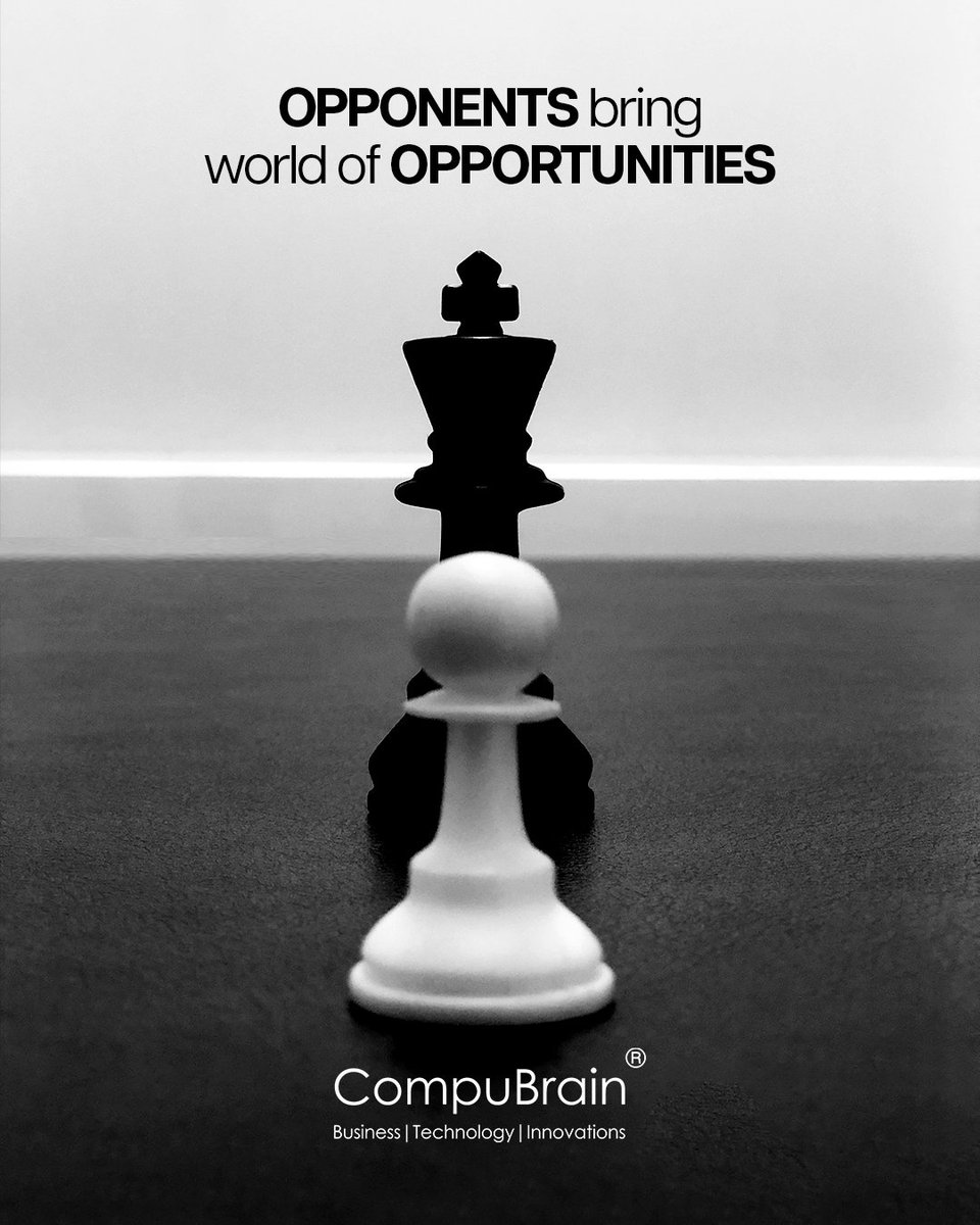 Chase opportunity with optimism!

#optimism #compubrain #business #technology #innovations https://t.co/i5Y2KCHjkV